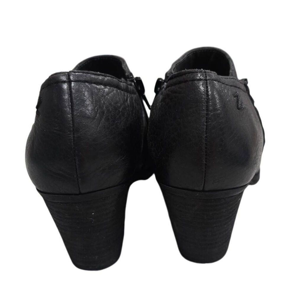 Zodiac Women's Ava Pointed-Toe Booties Size 8 Black Boots Leather Western - Picture 4 of 6